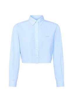 Tommy Jeans Damska bluzka koszulowa Kobiety Bawełna jasnoniebieski w paski ze sklepu vangraaf w kategorii Koszule damskie - zdjęcie 184928948