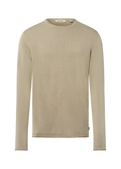 Only&Sons Męski sweter z dzianiny - ONSGarson Mężczyźni kitt jednolity ze sklepu vangraaf w kategorii Swetry męskie - zdjęcie 184928956