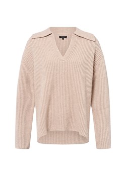 Marie Lund Damski sweter z dzianiny wykonany z wełny merynosów Kobiety Wełna merino melanżowy marmurkowy ze sklepu vangraaf w kategorii Swetry damskie - zdjęcie 184928978