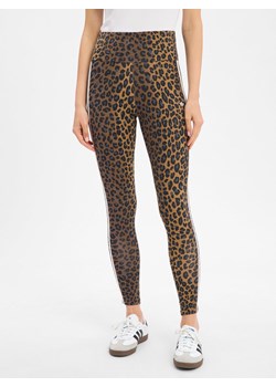 adidas Originals Legginsy Kobiety Bawełna brązowy wzorzysty ze sklepu vangraaf w kategorii Spodnie damskie - zdjęcie 184929039