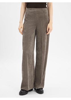 Drykorn Damskie spodnie sztruksowe - Before Kobiety błotnisty jednolity ze sklepu vangraaf w kategorii Spodnie damskie - zdjęcie 184929068