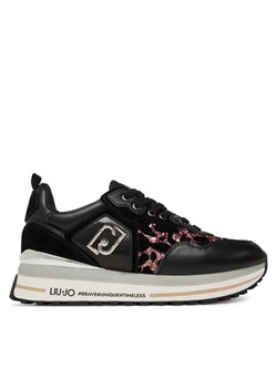 Sneakersy Liu Jo Maxi Wonder 01 BF5009 PX682 Czarny ze sklepu eobuwie.pl w kategorii Buty sportowe damskie - zdjęcie 184930528