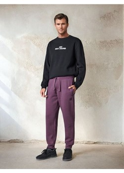 Sinsay - Spodnie comfort fit - fioletowy ze sklepu Sinsay w kategorii Spodnie męskie - zdjęcie 184934228