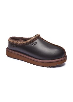 UGG Skórzane mule W TASMAN LTHR REGEN | z dodatkiem wełny ze sklepu Gomez Fashion Store w kategorii Kapcie damskie - zdjęcie 184935949