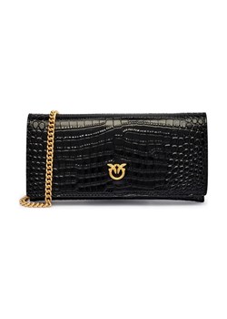 Pinko Skórzana torebka na ramię/portfel FLAT WALLET ze sklepu Gomez Fashion Store w kategorii Listonoszki - zdjęcie 184935969