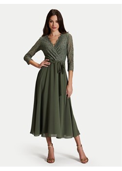 Swing Sukienka koktajlowa 5AH16800 Zielony Regular Fit ze sklepu MODIVO w kategorii Sukienki - zdjęcie 184936766