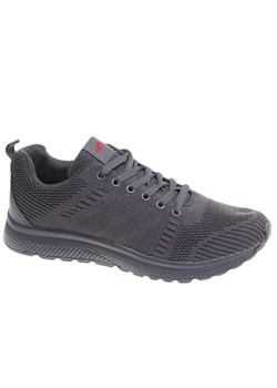 Sznurowane męskie buty sportowe /E1-1 18017 T384/ ze sklepu Pantofelek24.pl w kategorii Buty sportowe męskie - zdjęcie 184937638