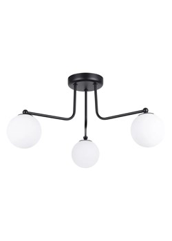 Czarna lampa sufitowa z 3 kloszami B6-M61 ze sklepu Edinos.pl w kategorii Lampy wiszące - zdjęcie 184937769