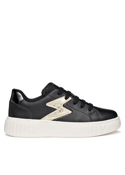 Sneakersy Geox J Mikiroshi J45DVA 054AJ C9258 D Czarny - id: 0000305268976 - marki Geox - 184938368 Sneakersy Geox J Mikiroshi J45DVA 054AJ C9258 D Czarny ze sklepu eobuwie.pl w kategorii Buty sportowe dziecięce - zdjęcie 184938368
