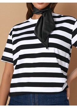 Sinsay - Koszulka basic - wielobarwny - id: 011CH-MLC - marki Sinsay - 184940705 Sinsay - Koszulka basic - wielobarwny ze sklepu Sinsay w kategorii Bluzki damskie - zdjęcie 184940705