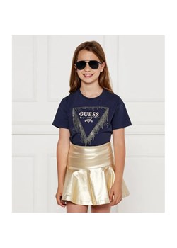 Guess T-shirt | Regular Fit ze sklepu Gomez Fashion Store w kategorii Bluzki dziewczęce - zdjęcie 184941507