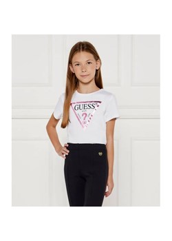 Guess T-shirt | Regular Fit ze sklepu Gomez Fashion Store w kategorii Bluzki dziewczęce - zdjęcie 184941509