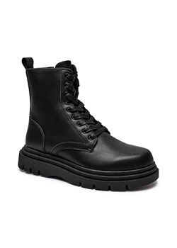 Armani Exchange Skórzane buty wysokie ENGLISH ze sklepu Gomez Fashion Store w kategorii Buty zimowe męskie - zdjęcie 184941557