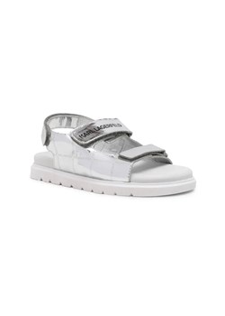 Karl Lagerfeld Kids Sandały | z dodatkiem skóry ze sklepu Gomez Fashion Store w kategorii Sandały dziecięce - zdjęcie 184941616