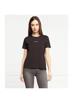 Calvin Klein T-shirt | Regular Fit ze sklepu Gomez Fashion Store w kategorii Bluzki damskie - zdjęcie 184942466
