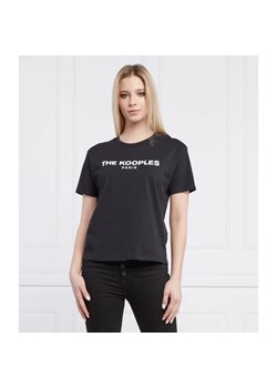 The Kooples T-shirt | Regular Fit ze sklepu Gomez Fashion Store w kategorii Bluzki damskie - zdjęcie 184943067