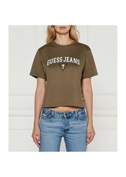Guess Jeans T-shirt | Cropped Fit ze sklepu Gomez Fashion Store w kategorii Bluzki damskie - zdjęcie 184943248