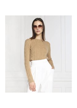POLO RALPH LAUREN Kaszmirowy sweter | Regular Fit ze sklepu Gomez Fashion Store w kategorii Swetry damskie - zdjęcie 184943397