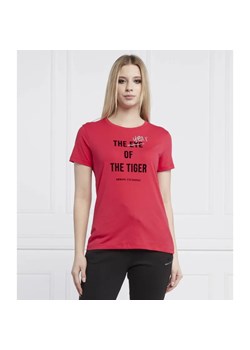 Armani Exchange T-shirt | Regular Fit ze sklepu Gomez Fashion Store w kategorii Bluzki damskie - zdjęcie 184943565