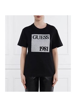 GUESS T-shirt BEADS | Regular Fit ze sklepu Gomez Fashion Store w kategorii Bluzki damskie - zdjęcie 184943669