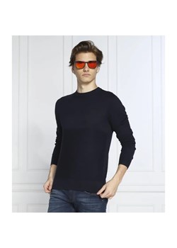 Armani Exchange Sweter | Slim Fit | z dodatkiem jedwabiu ze sklepu Gomez Fashion Store w kategorii Swetry męskie - zdjęcie 184943886