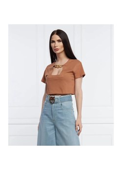 Patrizia Pepe T-shirt | Regular Fit ze sklepu Gomez Fashion Store w kategorii Bluzki damskie - zdjęcie 184943928