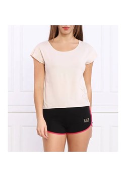 EA7 T-shirt | Regular Fit ze sklepu Gomez Fashion Store w kategorii Bluzki damskie - zdjęcie 184944057