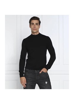 HUGO Wełniany sweter San Matteo | Regular Fit ze sklepu Gomez Fashion Store w kategorii Swetry męskie - zdjęcie 184944189