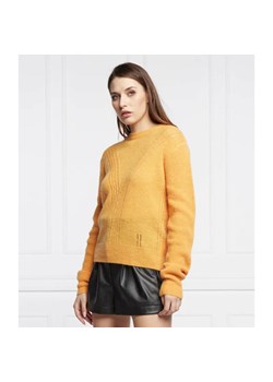 Patrizia Pepe Wełniany sweter | Regular Fit ze sklepu Gomez Fashion Store w kategorii Swetry damskie - zdjęcie 184944257