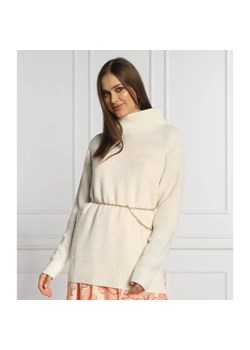 Marc Cain Wełniany sweter | Oversize fit | z dodatkiem kaszmiru ze sklepu Gomez Fashion Store w kategorii Swetry damskie - zdjęcie 184944298