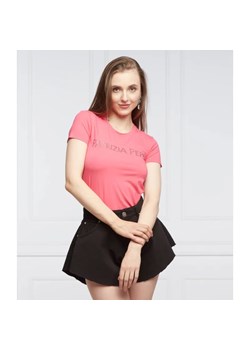 Patrizia Pepe T-shirt MAGLIAT | Regular Fit ze sklepu Gomez Fashion Store w kategorii Bluzki damskie - zdjęcie 184944365