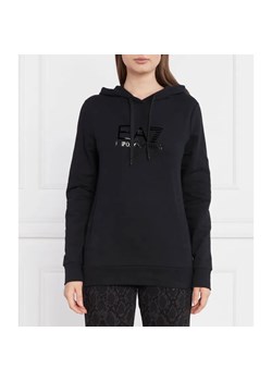 EA7 Bluza | Regular Fit ze sklepu Gomez Fashion Store w kategorii Bluzy damskie - zdjęcie 184944529