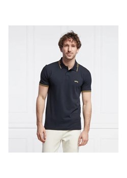 BOSS GREEN Polo Curved | Slim Fit | stretch ze sklepu Gomez Fashion Store w kategorii T-shirty męskie - zdjęcie 184944535
