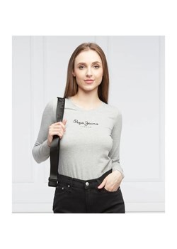 Pepe Jeans London Bluzka NEW VIRGINIA | Slim Fit ze sklepu Gomez Fashion Store w kategorii Bluzki damskie - zdjęcie 184944548