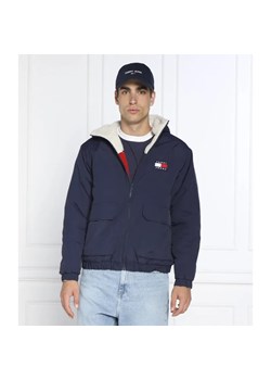 Tommy Jeans Dwustronna kurtka SHERPA | Relaxed fit ze sklepu Gomez Fashion Store w kategorii Kurtki męskie - zdjęcie 184944585