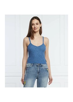 Silvian Heach Wełniany top DALENES | Cropped Fit ze sklepu Gomez Fashion Store w kategorii Bluzki damskie - zdjęcie 184944647