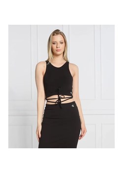 Calvin Klein Jeans Top | Cropped Fit ze sklepu Gomez Fashion Store w kategorii Bluzki damskie - zdjęcie 184944736