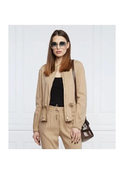 Marc Cain Lniany żakiet | Regular Fit ze sklepu Gomez Fashion Store w kategorii Marynarki damskie - zdjęcie 184944798