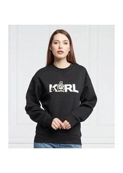 Karl Lagerfeld Bluza Ikonik Animal Sweat | Regular Fit ze sklepu Gomez Fashion Store w kategorii Bluzy damskie - zdjęcie 184944919