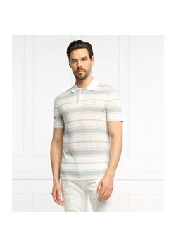 GUESS Lniane polo JOSU | Regular Fit ze sklepu Gomez Fashion Store w kategorii T-shirty męskie - zdjęcie 184945116