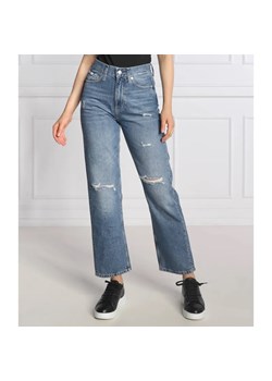 Calvin Klein Jeans Jeansy | Straight fit | high rise ze sklepu Gomez Fashion Store w kategorii Jeansy damskie - zdjęcie 184945298