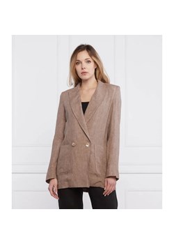 Marella Lniana marynarka METEORA | Regular Fit ze sklepu Gomez Fashion Store w kategorii Marynarki damskie - zdjęcie 184945478