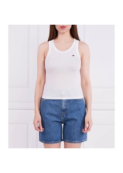 Tommy Hilfiger Top THXSM RIB TANK TOP | Regular Fit ze sklepu Gomez Fashion Store w kategorii Bluzki damskie - zdjęcie 184946075