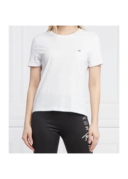 Tommy Jeans T-shirt | Regular Fit ze sklepu Gomez Fashion Store w kategorii Bluzki damskie - zdjęcie 184946115