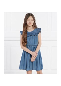 Guess Jeansowa sukienka TENCEL ze sklepu Gomez Fashion Store w kategorii Sukienki dziewczęce - zdjęcie 184948145