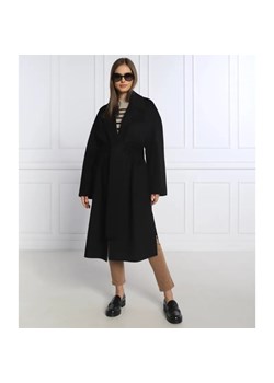 BOSS BLACK Wełniany Trencz Coletti | z dodatkiem wełny ze sklepu Gomez Fashion Store w kategorii Płaszcze damskie - zdjęcie 184948289