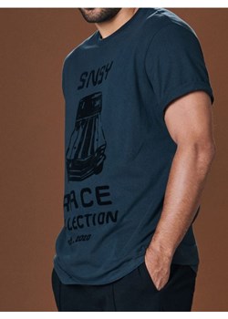 Sinsay - Koszulka - green spruce ze sklepu Sinsay w kategorii T-shirty męskie - zdjęcie 184949618