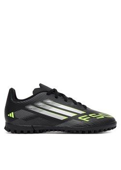 adidas Buty do piłki nożnej F50 Club Turf Boots Kids JI0038 Czarny ze sklepu MODIVO w kategorii Buty sportowe dziecięce - zdjęcie 184949788