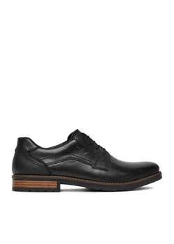 Rieker Półbuty 14603-00 Czarny ze sklepu MODIVO w kategorii Buty eleganckie męskie - zdjęcie 184950006