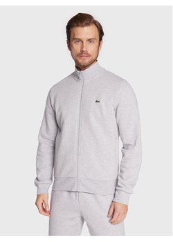 Lacoste Bluza SH9622 Szary Regular Fit ze sklepu MODIVO w kategorii Bluzy męskie - zdjęcie 184950238